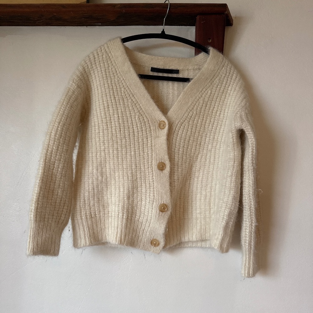 Jenni Kayne xxs alpaca cardigan button up